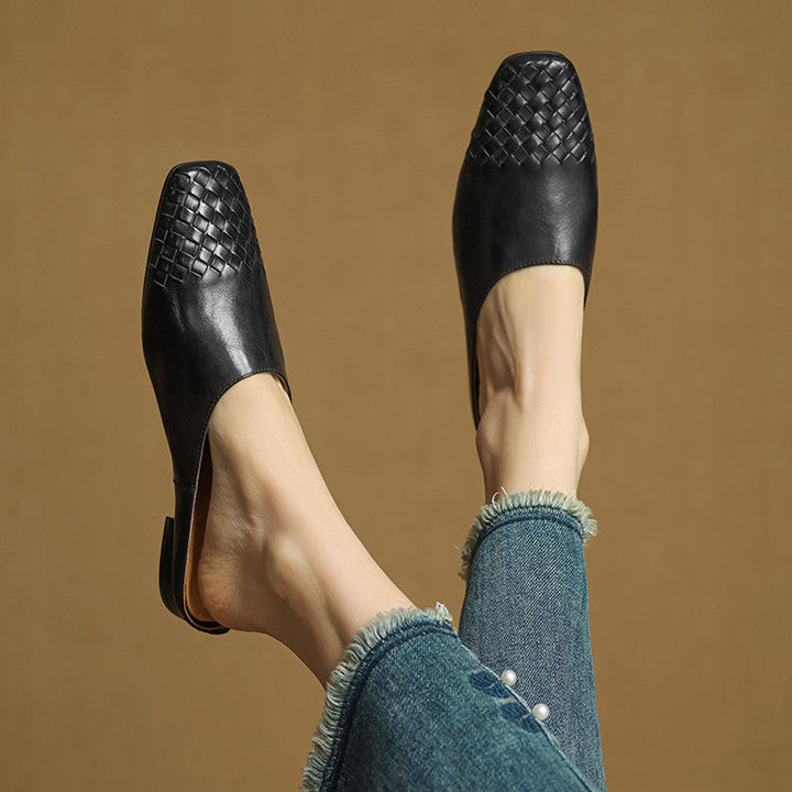 Gwen | Women's Leather Comfort Mules