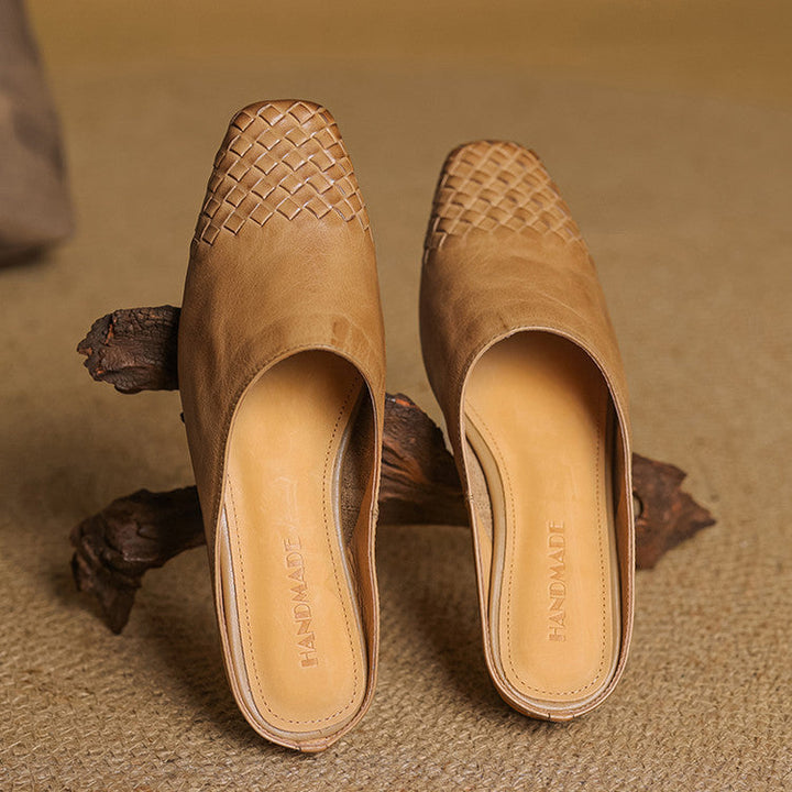 Gwen | Women's Leather Comfort Mules