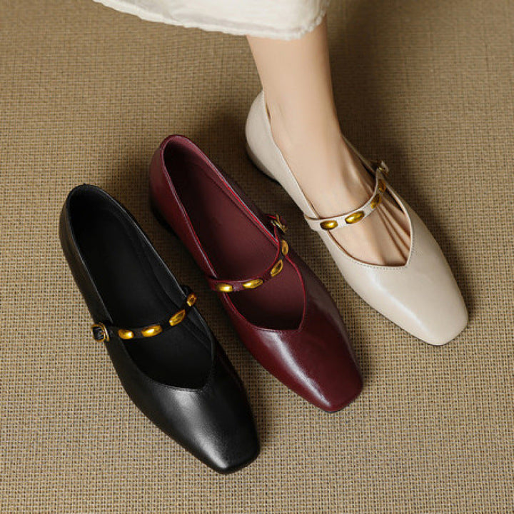 Marceau | Buckled Mary Jane Heels