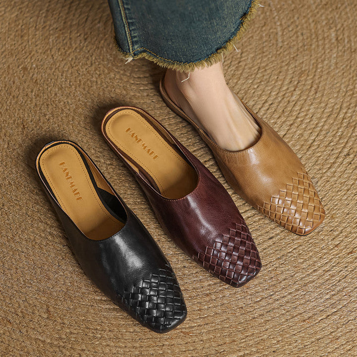 Gwen | Women's Leather Comfort Mules