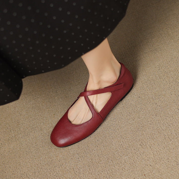 Marlowe | Crossover Strap Ballet Flats