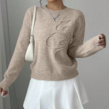Eugenia | Soft Floral-Detail Sweater