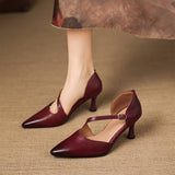 Bellamy | Elegant Crossover Strap Heels