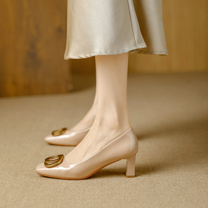 Marlow | Buckle-Detail Block Heels