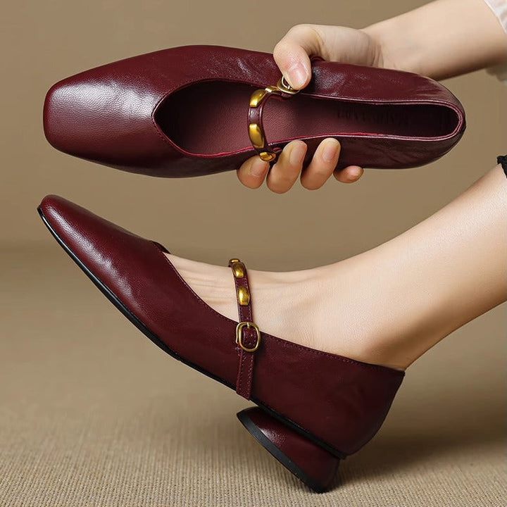 Marceau | Buckled Mary Jane Heels