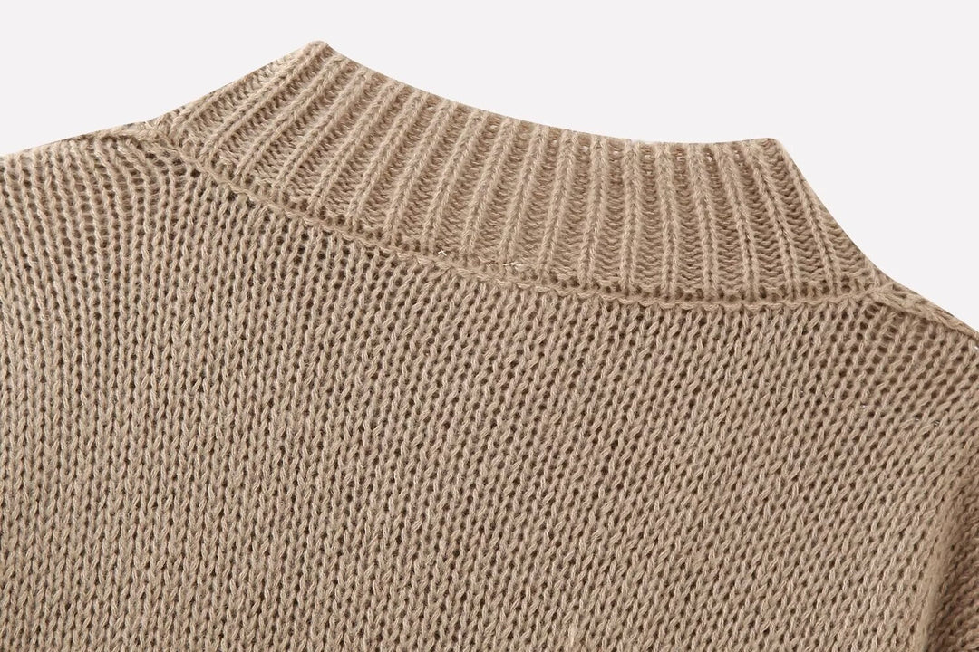 Philippa | Relaxed Button-Front Cardigan