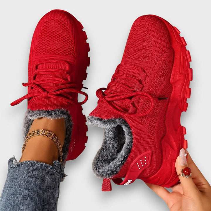 Charlotte | Women's Lace-Up Winter Sneakers