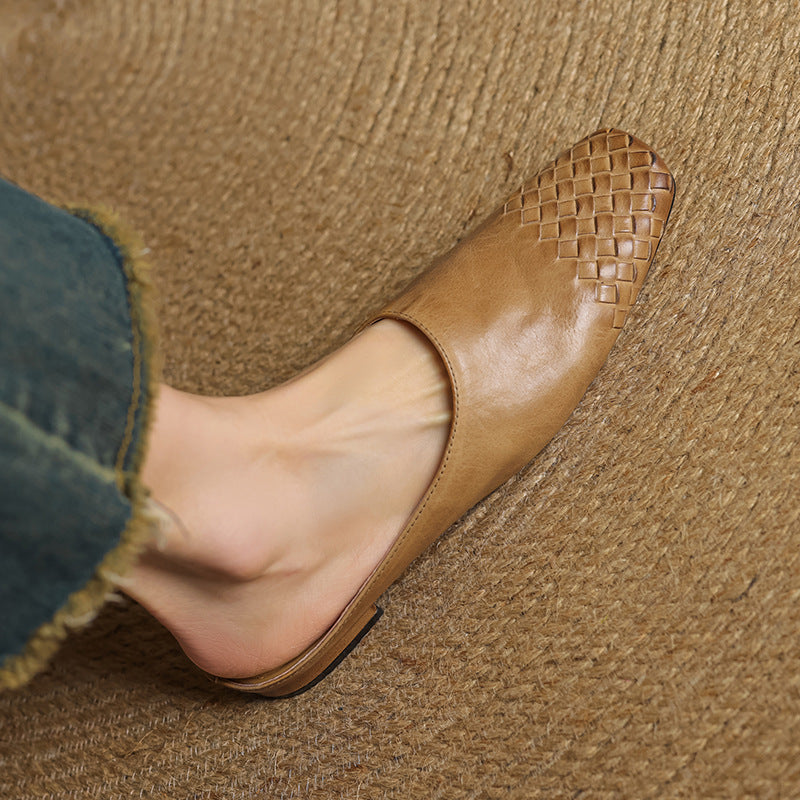 Gwen | Women's Leather Comfort Mules