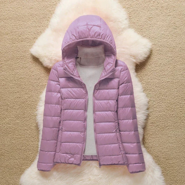 Whitney | Lightweight Hooded Puffer Jacket