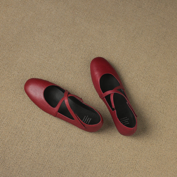 Marlowe | Crossover Strap Ballet Flats