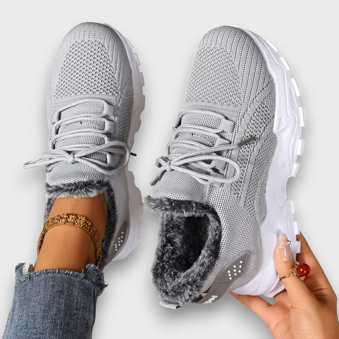 Charlotte | Women's Lace-Up Winter Sneakers