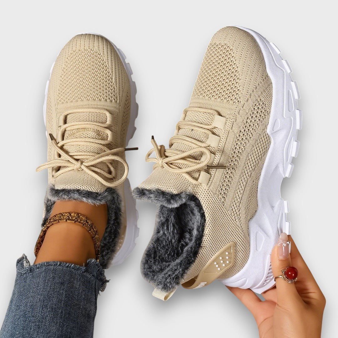 Charlotte | Women's Lace-Up Winter Sneakers