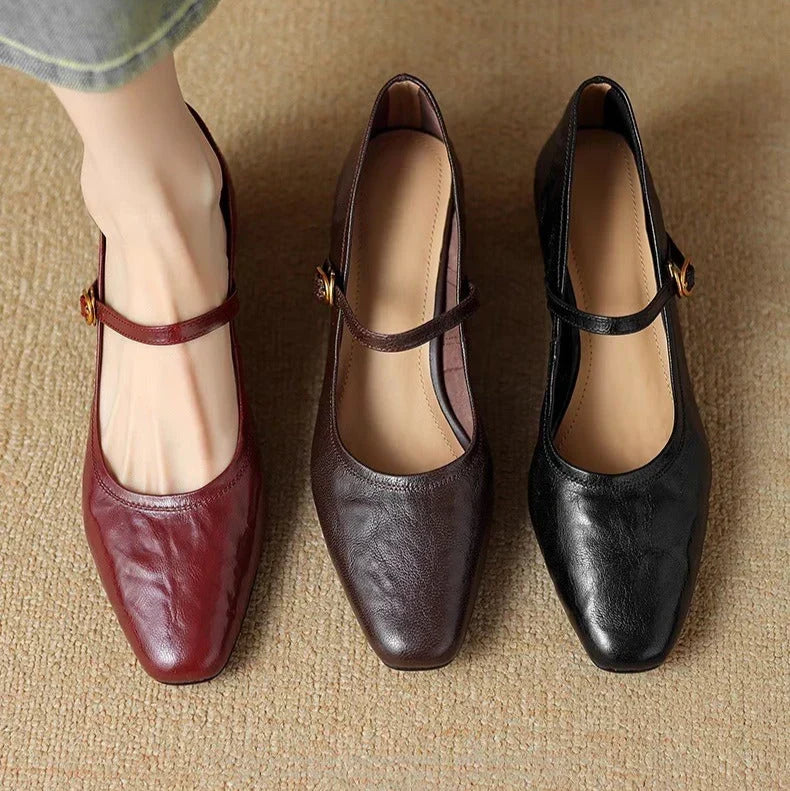 Coraline | Timeless Ankle-Strap Heels
