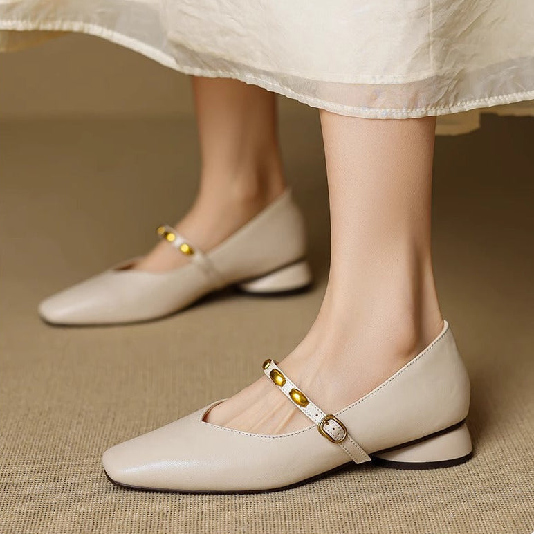 Marceau | Buckled Mary Jane Heels