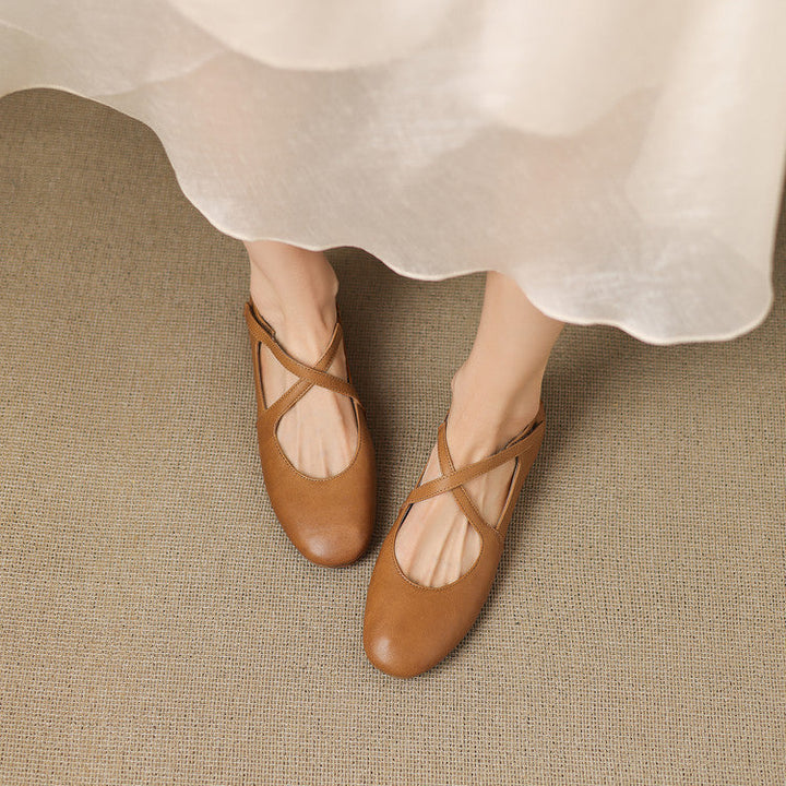 Marlowe | Crossover Strap Ballet Flats