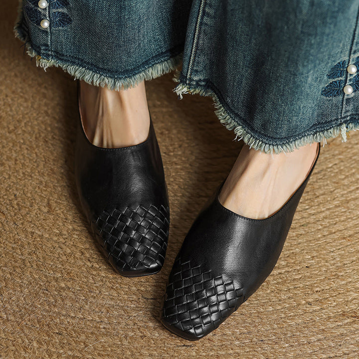 Gwen | Women's Leather Comfort Mules