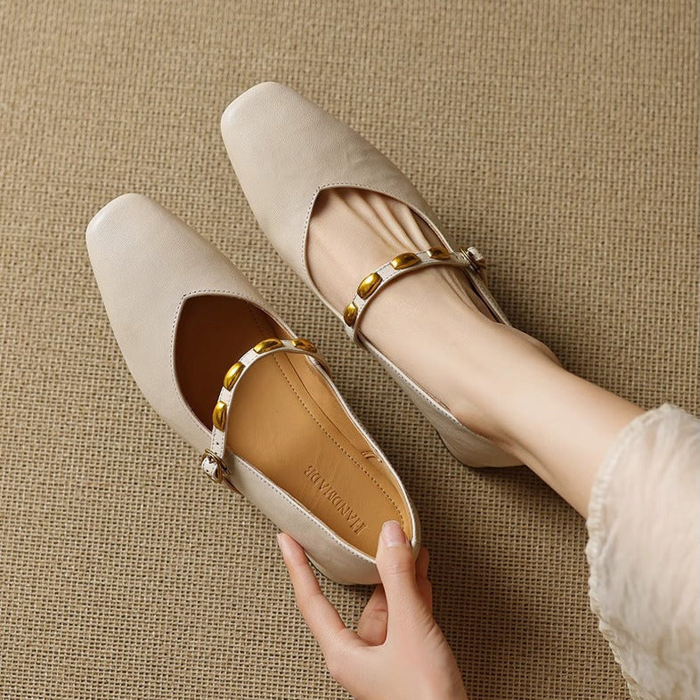 Marceau | Buckled Mary Jane Heels