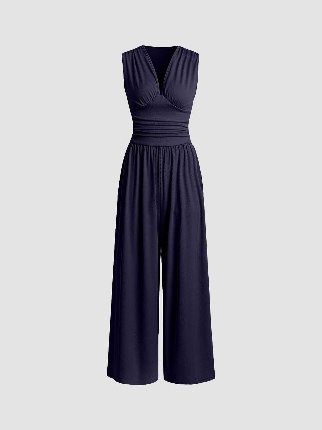 Nora | Women's Sleeveless Wide-Leg Jumpsuit