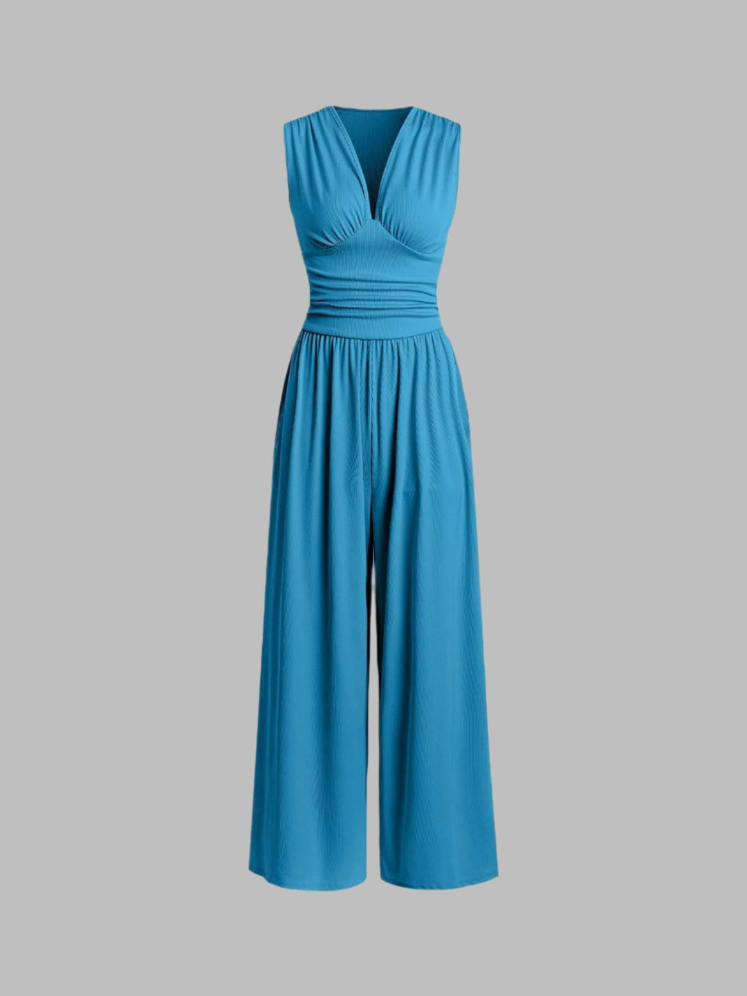 Nora | Women's Sleeveless Wide-Leg Jumpsuit