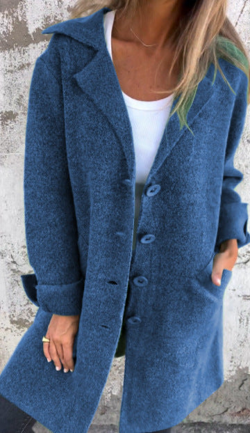 Delphinia | Longline Open-Front Coat