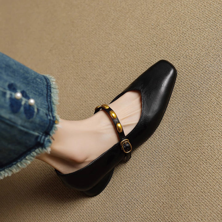 Marceau | Buckled Mary Jane Heels