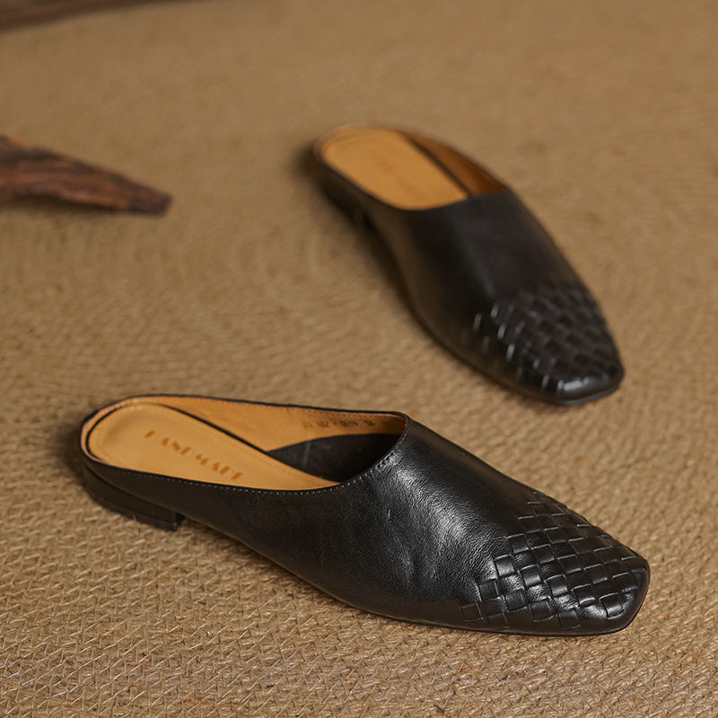 Gwen | Women's Leather Comfort Mules