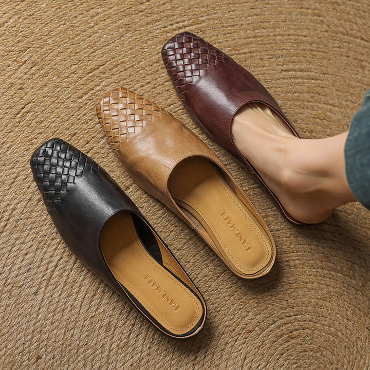 Gwen | Women's Leather Comfort Mules
