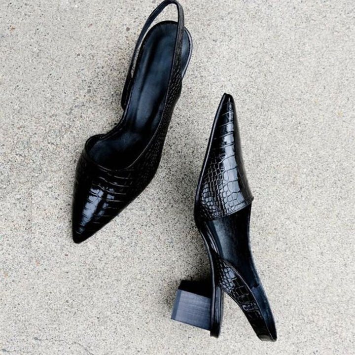 Blair | Pointed-Toe Slingback Heels