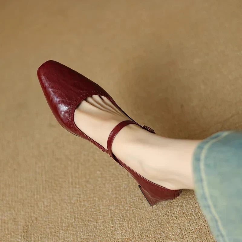 Coraline | Timeless Ankle-Strap Heels