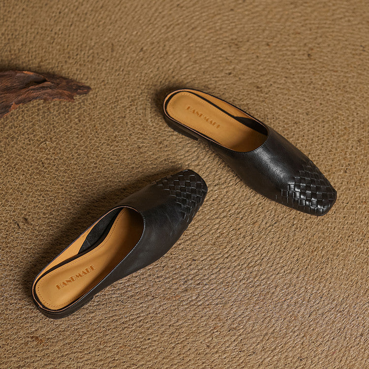 Gwen | Women's Leather Comfort Mules
