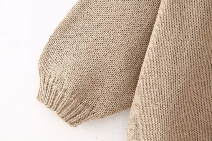 Maren | Chunky Knit Button Cardigan