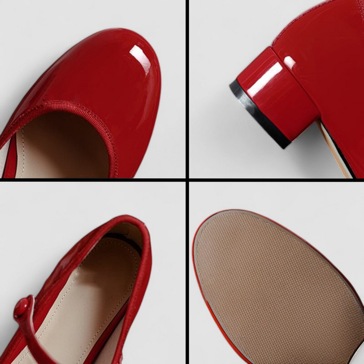 Cordelia | Elegant Block-Heel Mary Janes