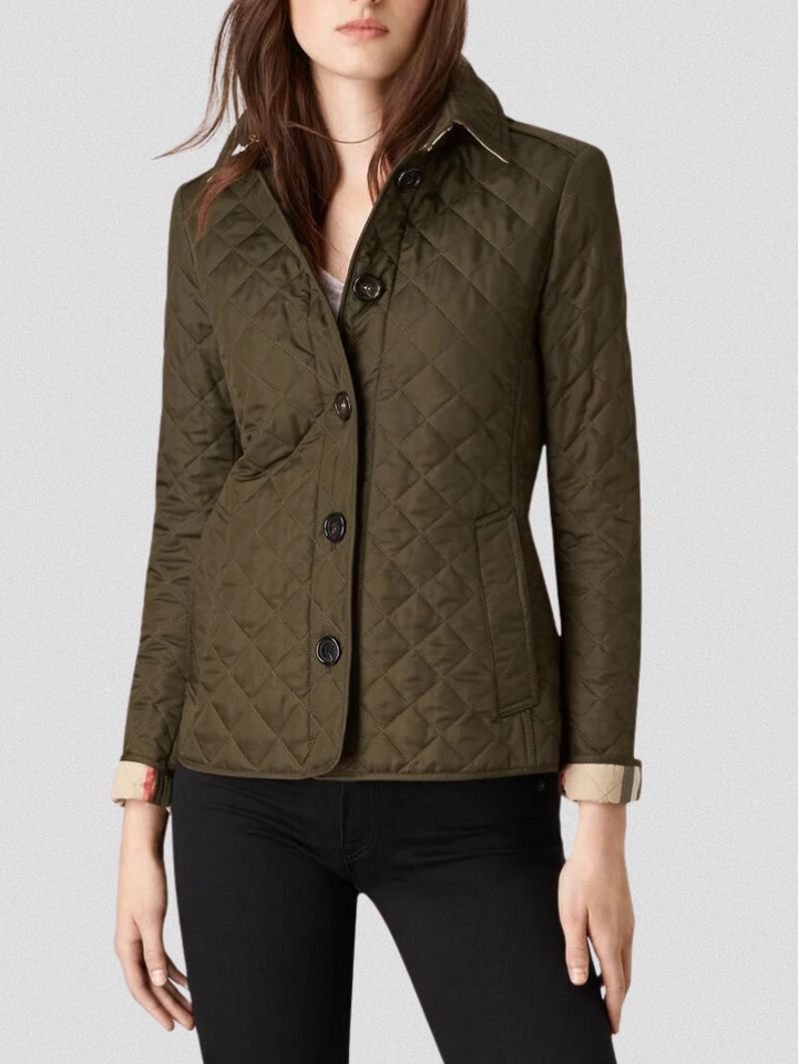 Adelina | Quilted Diamond Jacket