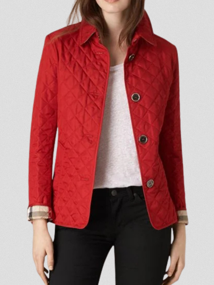 Adelina | Quilted Diamond Jacket