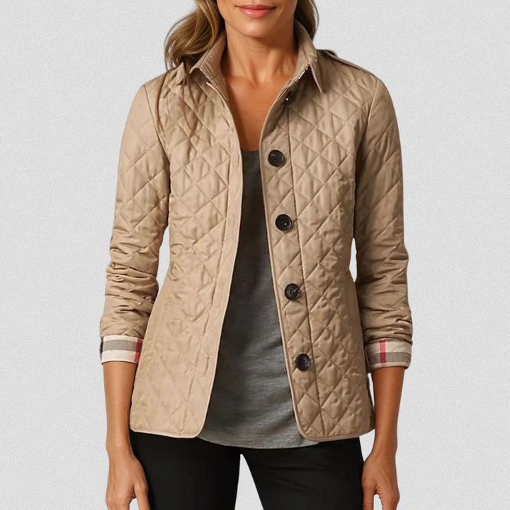 Adelina | Quilted Diamond Jacket