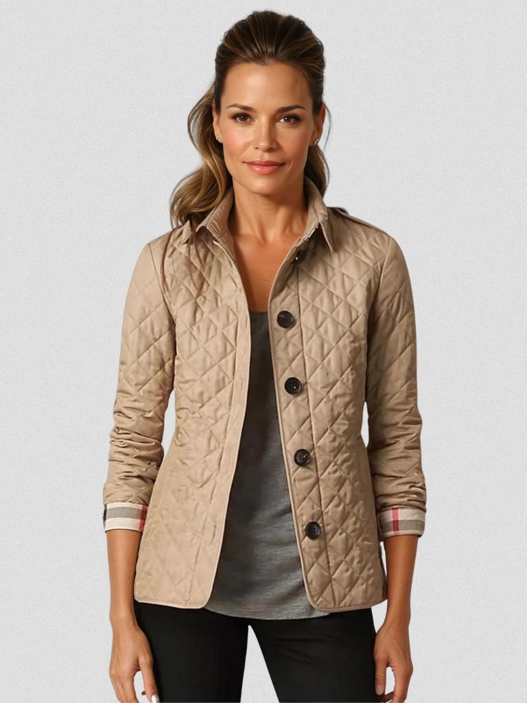 Adelina | Quilted Diamond Jacket