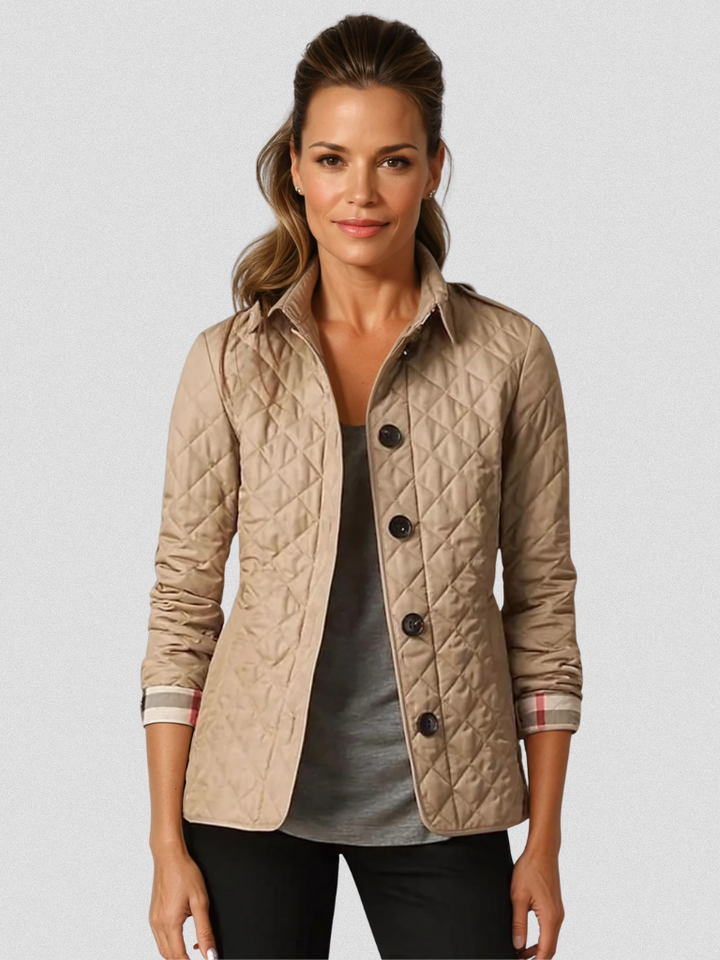 Adelina | Quilted Diamond Jacket