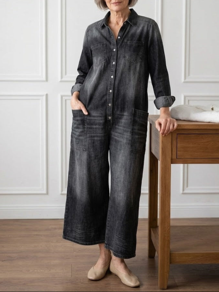 Simone | Relaxed Wide-Leg Jumpsuit