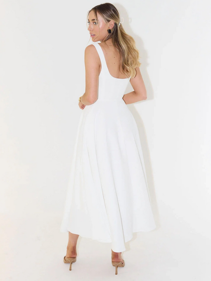 Vivienne | Timeless Fit-and-Flare Midi Dress