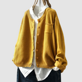 Isolde | Relaxed Button-Front Cardigan