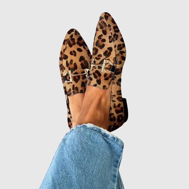Farrah | Refined Buckle Loafers