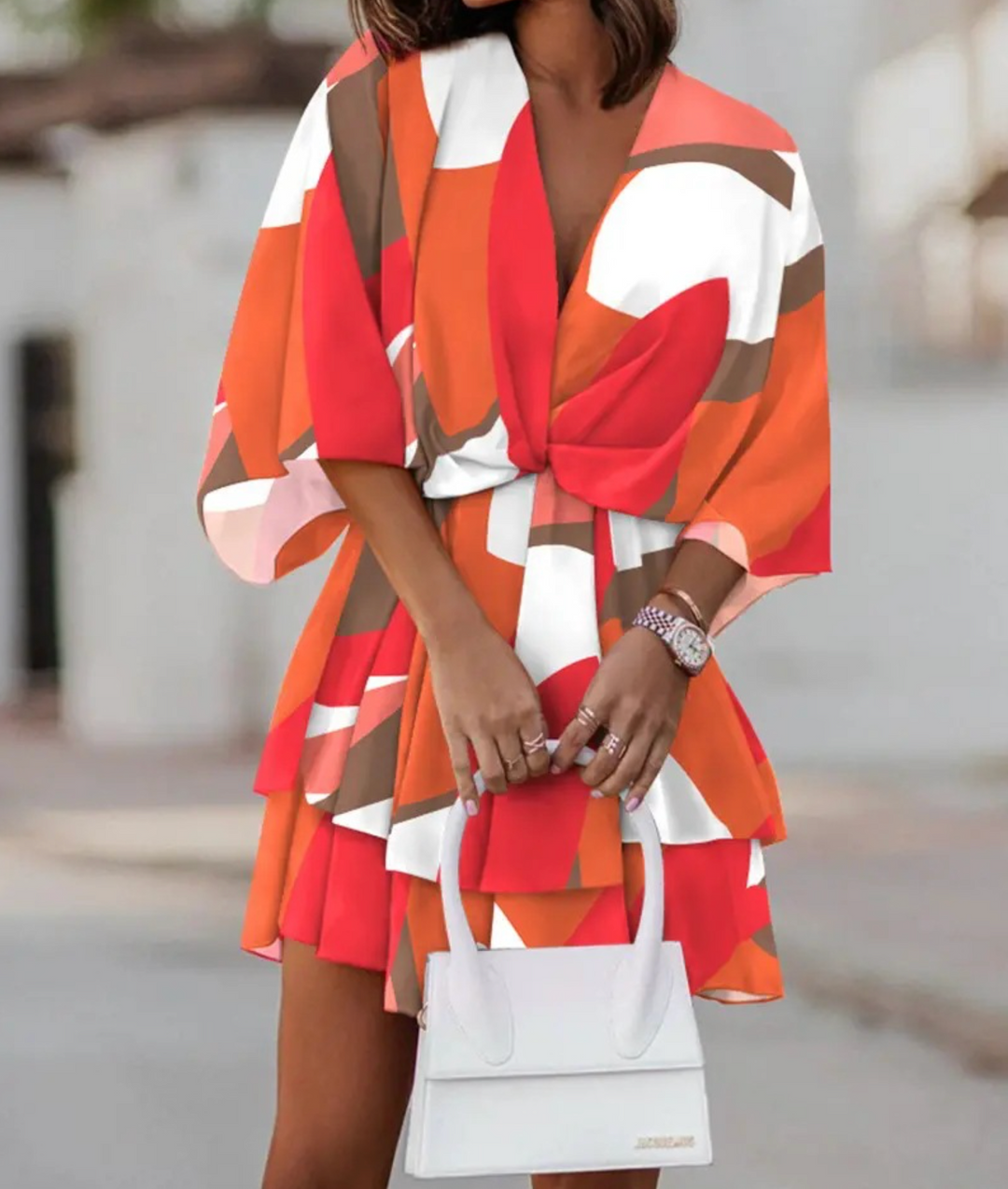 Liana | Breezy Ruffle Wrap Dress