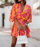 Liana | Breezy Ruffle Wrap Dress