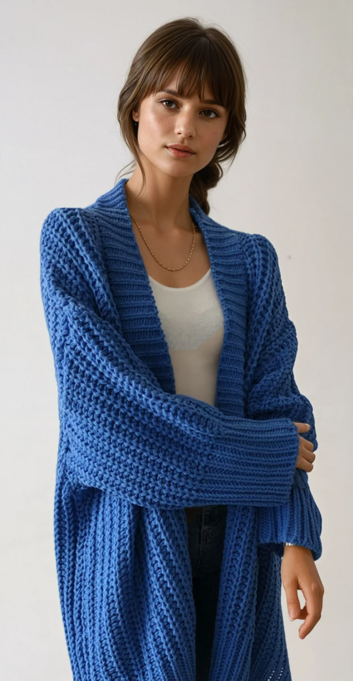 Bridgette | Oversized Chunky-Knit Cardigan