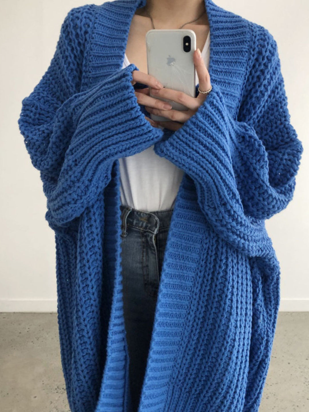 Bridgette | Oversized Chunky-Knit Cardigan
