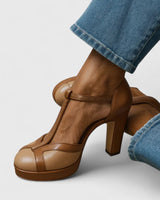 Esme | Comfort T-Strap Pumps