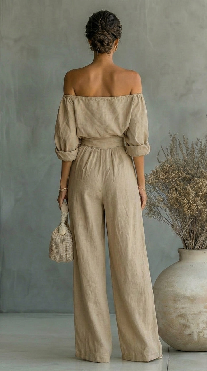 Ramona | Relaxed Off-Shoulder Two-Piece Set