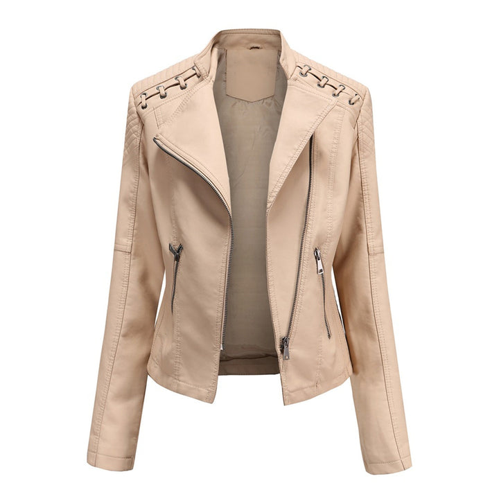 Denise | Grommet Zip Moto Jacket