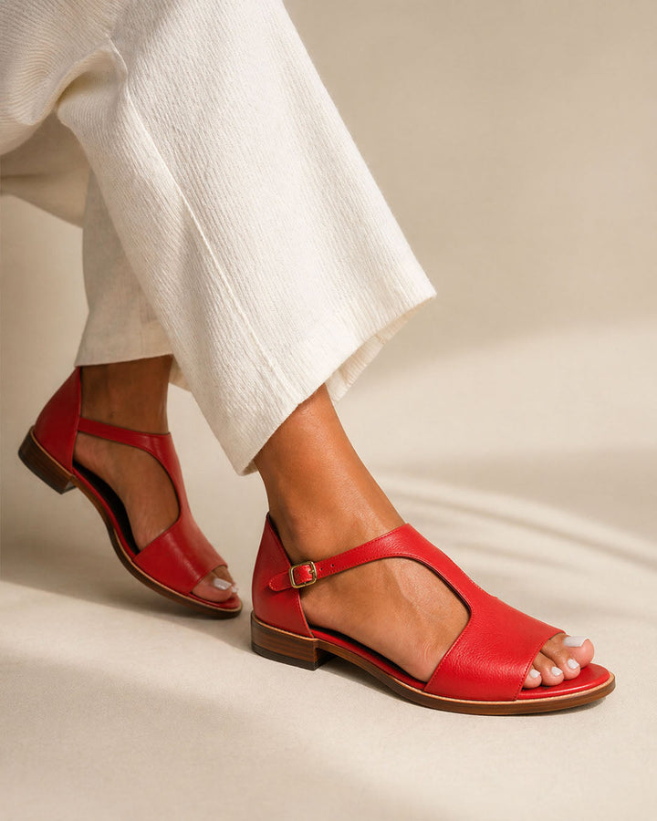 Larissa | Elegant T-Strap Sandals