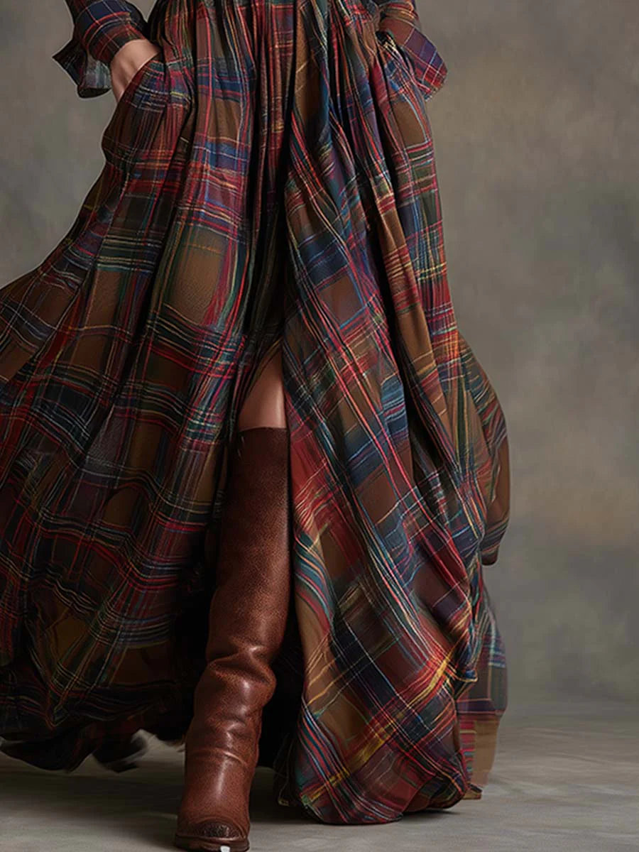 Adalyn | Timeless Belted Shirt Dress